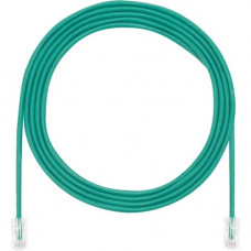 Panduit Cat.5e UTP Network Patch Cable - 10 ft Category 5e Network Cable for Network Device - First End: 1 x RJ-45 Male Network - Second End: 1 x RJ-45 Male Network - Patch Cable - 28 AWG - Green UTP28CH110GR