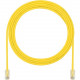 Panduit Cat.5e UTP Network Patch Cable - 30 ft Category 5e Network Cable for Network Device - First End: 1 x RJ-45 Male Network - Second End: 1 x RJ-45 Male Network - Patch Cable - 28 AWG - Yellow - TAA Compliance UTP28CH30YL