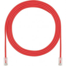 Panduit Cat.5e UTP Patch Network Cable - 5 ft Category 5e Network Cable for Network Device - First End: 1 x RJ-45 Male Network - Second End: 1 x RJ-45 Male Network - Patch Cable - Red - 1 Pack - TAA Compliance UTP28CH5RD