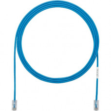 Panduit Cat.5e U/UTP Patch Network Cable - 19.69 ft Category 5e Network Cable for Network Device - First End: 1 x RJ-45 Male Network - Second End: 1 x RJ-45 Male Network - Patch Cable - 28 AWG - Blue - 1 UTP28CH6MBU