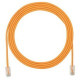 Panduit Cat.5e U/UTP Patch Network Cable - 19.69 ft Category 5e Network Cable for Network Device - First End: 1 x RJ-45 Male Network - Second End: 1 x RJ-45 Male Network - Patch Cable - 28 AWG - Orange - 1 UTP28CH6MOR