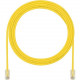 Panduit Cat.5e U/UTP Patch Network Cable - 3.28 ft Category 5e Network Cable for Network Device - First End: 1 x RJ-45 Male Network - Second End: 1 x RJ-45 Male Network - Patch Cable - 28 AWG - Yellow - 1 - TAA Compliance UTP28CH1MYL
