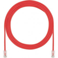 Panduit Cat.5e UTP Patch Network Cable - 6 ft Category 5e Network Cable for Network Device - First End: 1 x RJ-45 Male Network - Second End: 1 x RJ-45 Male Network - Patch Cable - Red - 1 Pack - TAA Compliance UTP28CH6RD