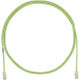 Panduit Cat.5e UTP Network Patch Cable - 36.09 ft Category 5e Network Cable for Network Device - First End: 1 x RJ-45 Male Network - Second End: 1 x RJ-45 Male Network - Patch Cable - 28 AWG - Pastel Green UTP28CH11MPG