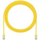Panduit Cat.5e U/UTP Patch Network Cable - 8 ft Category 5e Network Cable for Network Device - First End: 1 x RJ-45 Male Network - Second End: 1 x RJ-45 Male Network - Patch Cable - 28 AWG - Yellow - 1 UTP28CH8YL