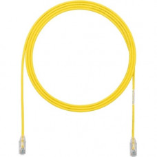 Panduit Cat.6 U/UTP Network Cable - 11 ft Category 6 Network Cable for Network Device - First End: 1 x RJ-45 Network - Second End: 1 x RJ-45 Network - Patch Cable - Yellow - TAA Compliance UTP28SP11YL