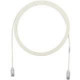 Panduit Cat.6 UTP Patch Network Cable - 6 ft Category 6 Network Cable for Network Device - First End: 1 x RJ-45 Male Network - Second End: 1 x RJ-45 Male Network - Patch Cable - Gold Plated Contact - Off White - 1 Pack - TAA Compliance UTP28SP6