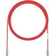 Panduit Cat.6 UTP Patch Network Cable - 6" Category 6 Network Cable for Network Device - First End: 1 x RJ-45 Male Network - Second End: 1 x RJ-45 Male Network - Patch Cable - Gold Plated Contact - Red UTP28SP6INRD