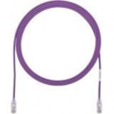 Panduit Cat.6 UTP Patch Network Cable - 65 ft Category 6 Network Cable for Network Device - First End: 1 x RJ-45 Male Network - Second End: 1 x RJ-45 Male Network - Patch Cable - Gold Plated Contact - 28 AWG - Violet - TAA Compliance UTP28SP65VL