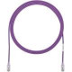 Panduit Cat.6 UTP Patch Network Cable - 16 ft Category 6 Network Cable for Network Device - First End: 1 x RJ-45 Male Network - Second End: 1 x RJ-45 Male Network - Patch Cable - Gold Plated Contact - Violet - TAA Compliance UTP28SP16VL