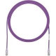 Panduit Cat.6 UTP Patch Network Cable - 36.09 ft Category 6 Network Cable for Network Device - First End: 1 x RJ-45 Male Network - Second End: 1 x RJ-45 Male Network - Patch Cable - Gold Plated Contact - Violet - TAA Compliance UTP28SP11MVL