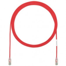 Panduit Cat.6 U/UTP Patch Network Cable - 15 ft Category 6 Network Cable for Network Device - First End: 1 x RJ-45 Male Network - Second End: 1 x RJ-45 Male Network - Patch Cable - 28 AWG - Clear, Red - 25 - TAA Compliance UTP28SP15RD-Q