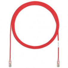 Panduit Cat.6 U/UTP Patch Network Cable - 5 ft Category 6 Network Cable for Network Device - First End: 1 x RJ-45 Male Network - Second End: 1 x RJ-45 Male Network - Patch Cable - 28 AWG - Clear, Red - 25 UTP28SP5RD-Q