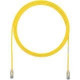 Panduit Cat.6 UTP Patch Network Cable - 4 ft Category 6 Network Cable for Network Device - First End: 1 x RJ-45 Male Network - Second End: 1 x RJ-45 Male Network - Patch Cable - Gold Plated Contact - Yellow - 1 Pack - TAA Compliance UTP28SP4YL