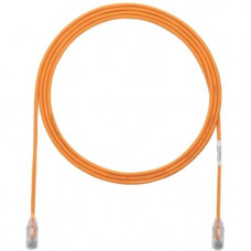 Panduit Cat.6 U/UTP Patch Network Cable - 7 ft Category 6 Network Cable for Network Device - First End: 1 x RJ-45 Male Network - Second End: 1 x RJ-45 Male Network - Patch Cable - 28 AWG - Clear, Orange - 25 UTP28SP7OR-Q