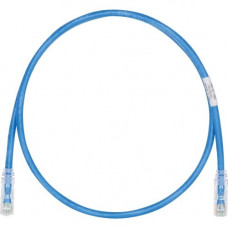 Panduit Cat.6 U/UTP Patch Network Cable - 8 ft Category 6 Network Cable for Network Device - First End: 1 x RJ-45 Male Network - Second End: 1 x RJ-45 Male Network - Patch Cable - Blue - 25 Pack - TAA Compliance UTP28SP8BU-Q