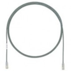 Panduit Cat.6a F/UTP Patch Network Cable - 7.92" Category 6a Network Cable for Network Device - First End: 1 x RJ-45 Male Network - Second End: 1 x RJ-45 Male Network - Patch Cable - 28 AWG - Clear, International Gray - 1 - TAA Compliance UTP28X0.2MG