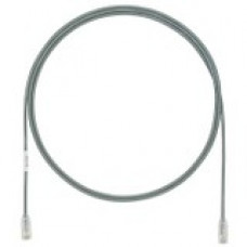 Panduit Cat.6a F/UTP Patch Network Cable - 4.92 ft Category 6a Network Cable for Network Device - First End: 1 x RJ-45 Male Network - Second End: 1 x RJ-45 Male Network - Patch Cable - 28 AWG - Clear, International Gray - 1 UTP28X1.5MGY