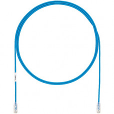 Panduit Cat.6a F/UTP Patch Network Cable - 29.86 ft Category 6a Network Cable for Network Device - First End: 1 x RJ-45 Male Network - Second End: 1 x RJ-45 Male Network - Patch Cable - Clear, Blue - 1 Pack - TAA Compliance UTP28X30BU