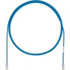 Panduit Cat.6a F/UTP Patch Network Cable - Category 6a for Network Device - Patch Cable - 41.99 ft - 1 Pack - 1 x RJ-45 Male Network - 1 x RJ-45 Male Network - Clear, Blue UTP28X42BU