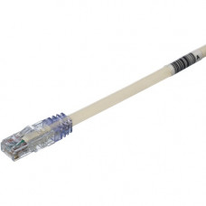 Panduit Cat 6A 24 AWG UTP Copper Patch Cord, 3 ft, White - 3 ft Category 6a Network Cable for Network Device - First End: 1 x Modular - Second End: 1 x Modular - 10 Gbit/s - Patch Cable - CM - 24 AWG - Off White - 1 - TAA Compliance UTP6AX3