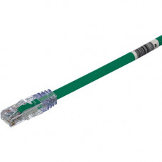 Panduit Pan-Net&reg; Patch Cords - 30 ft Category 6a Network Cable for Network Device - First End: 1 x Modular - Second End: 1 x Modular - 10 Gbit/s - Patch Cable - CM - 24 AWG - Green - 1 - TAA Compliance UTP6AX30GR