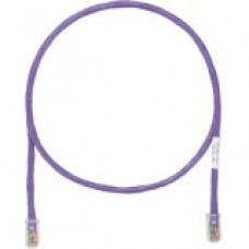 Panduit Cat.5e U/UTP Patch Network Cable - Category 5e for Network Device - Patch Cable - 13.12 ft - 1 Pack - 1 x RJ-45 Male Network - 1 x RJ-45 Male Network - Violet - TAA Compliance UTPCH13VLY