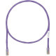 Panduit Cat.5e U/UTP Patch Network Cable - Category 5e for Network Device - Patch Cable - 29.53 ft - 1 Pack - 1 x RJ-45 Male Network - 1 x RJ-45 Male Network - Violet - TAA Compliance UTPCH9MVLY