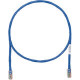 PANDUIT Cat.5e UTP Patch Cable - RJ-45 Male Network - RJ-45 Male Network - 1ft - Blue - RoHS, TAA Compliance UTPCH1BUY