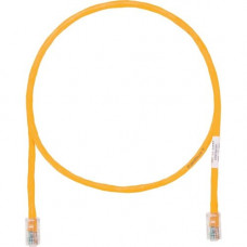 Panduit Cat.5e UTP Network Cable - 3.28 ft Category 5e Network Cable for Network Device - First End: 1 x RJ-45 Network - Second End: 1 x RJ-45 Network - Patch Cable - Orange - TAA Compliance UTPCH1MORY