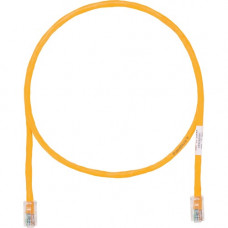 Panduit Cat.5e UTP Patch Network Cable - 8.20 ft Category 5e Network Cable for Network Device - First End: 1 x RJ-45 Male Network - Second End: 1 x RJ-45 Male Network - Patch Cable - Orange - 1 Pack - TAA Compliance UTPCH2.5MORY