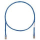 PANDUIT Cat.5e UTP Patch Cable - RJ-45 Male Network - RJ-45 Male Network - 25ft - Blue - RoHS, TAA Compliance UTPCH25BUY