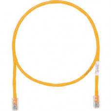 Panduit Cat.5e UTP Patch Network Cable - 25 ft Category 5e Network Cable for Network Device - First End: 1 x RJ-45 Male Network - Second End: 1 x RJ-45 Male Network - Patch Cable - Orange - 1 Pack - TAA Compliance UTPCH25ORY