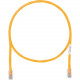 Panduit Cat.5e UTP Network Cable - 6.56 ft Category 5e Network Cable for Network Device - First End: 1 x RJ-45 Male Network - Second End: 1 x RJ-45 Male Network - Patch Cable - Orange - TAA Compliance UTPCH2MORY