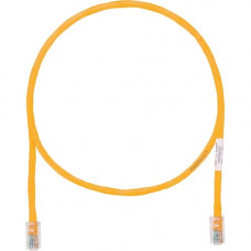 Panduit Cat.5e UTP Network Cable - 9.84 ft Category 5e Network Cable for Network Device - First End: 1 x RJ-45 Network - Second End: 1 x RJ-45 Network - Patch Cable - Orange - TAA Compliance UTPCH3MORY