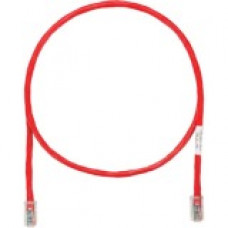 Panduit Cat.5e U/UTP Patch Network Cable - Category 5e for Network Device - Patch Cable - 8.86 ft - 1 Pack - 1 x RJ-45 Male Network - 1 x RJ-45 Male Network - Red UTPCH9RDY