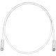 Panduit Cat.6 U/UTP Patch Network Cable - 55.77 ft Category 6 Network Cable for Network Device - First End: 1 x RJ-45 Male Network - Second End: 1 x RJ-45 Male Network - Patch Cable - Clear, International Gray - 1 Pack - TAA Compliance UTPSP17MGYY