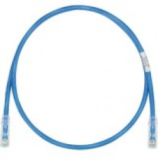 Panduit Cat.6 U/UTP Patch Network Cable - Category 6 for Network Device - Patch Cable - 14.11 ft - 25 Pack - 1 x RJ-45 Male Network - 1 x RJ-45 Male Network - Clear, Blue - TAA Compliance UTPSP14BUY-Q