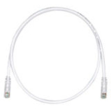 PANDUIT Cat.6 UTP Patch Cord - RJ-45 Male Network - RJ-45 Male Network - 2ft - Off-white, Clear - TAA Compliance UTPSP2Y