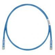 PANDUIT Cat.6 UTP Patch Cable - RJ-45 Male Network - RJ-45 Male Network - 6ft - Blue - TAA Compliance UTPSP6BUY