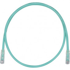 Panduit Cat.6e UTP Cable - 75 ft Category 6e Network Cable for Network Device - First End: 1 x RJ-45 Male Network - Second End: 1 x RJ-45 Male Network - Patch Cable - Green - TAA Compliance UTPSP75GRY