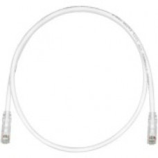 Panduit Cat.6 U/UTP Patch Network Cable - Category 6 for Network Device - Patch Cable - 9.84 ft - 25 Pack - 1 x RJ-45 Male Network - 1 x RJ-45 Male Network - Clear, Off White - TAA Compliance UTPSP10Y-Q
