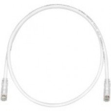 Panduit Cat.6 U/UTP Patch Network Cable - Category 6 for Network Device - Patch Cable - 16.08 ft - 1 Pack - 1 x RJ-45 Male Network - 1 x RJ-45 Male Network - Clear, Off White - TAA Compliance UTPSP16Y