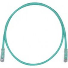 Panduit Cat.6 UTP Patch Network Cable - 26 ft Category 6 Network Cable for Network Device - RJ-45 Male Network - RJ-45 Male Network - Patch Cable - 24 AWG - Clear, Green - TAA Compliance UTPSP26GRY