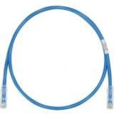 Panduit Cat.6 UTP Patch Network Cable - 9 ft Category 6 Network Cable for Network Device - First End: 1 x RJ-45 Male Network - Second End: 1 x RJ-45 Male Network - Patch Cable - Clear, Blue - 1 Pack - TAA Compliance UTPSP9BUY