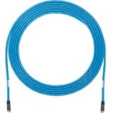 Panduit Cat.6a U/UTP Network Cable - 80.05 ft Category 6a Network Cable for Network Device - First End: 1 x RJ-45 Male Network - Second End: 1 x RJ-45 Male Network - 10 Gbit/s - 23 AWG - Clear, Blue - 1 - TAA Compliance UZPRBU80