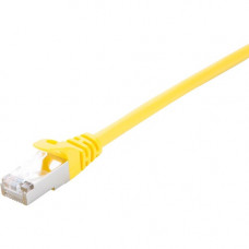 V7 CAT6 Ethernet Shielded STP 10M Yellow - 32.81 ft Category 6 Network Cable for Modem, Router, Hub, Patch Panel, Wallplate, PC, Network Card, Network Device - First End: 1 x RJ-45 Male Network - Second End: 1 x RJ-45 Male Network - Patch Cable - Shieldin