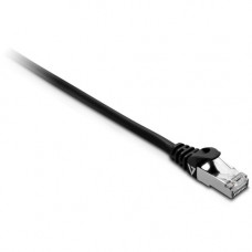 V7 CAT7 SFTP 1m Patch Cable Black - 3.28 ft Category 7 Network Cable for Network Device - First End: 1 x RJ-45 Male Network - Second End: 1 x RJ-45 Male Network - Patch Cable - Shielding - Black CAT7FSTP-1M-BLK-1E