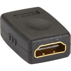 Black Box Video Coupler - HDMI Female To HDMI Female - 1 x HDMI Female Digital Audio/Video - 1 x HDMI Female Digital Audio/Video - 1920 x 1080 Supported - Gold Connector - Black - TAA Compliance VA-HDMI-CPL