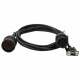 Honeywell CANbus Y Cable - 5.91 ft Proprietary/VGA Video/Data Transfer Cable for Vehicle Mount Terminal - First End: 1 x HD-15 Male VGA - Second End: 1 x Male Proprietary Connector, Second End: 1 x Female Proprietary Connector VM1079CABLE